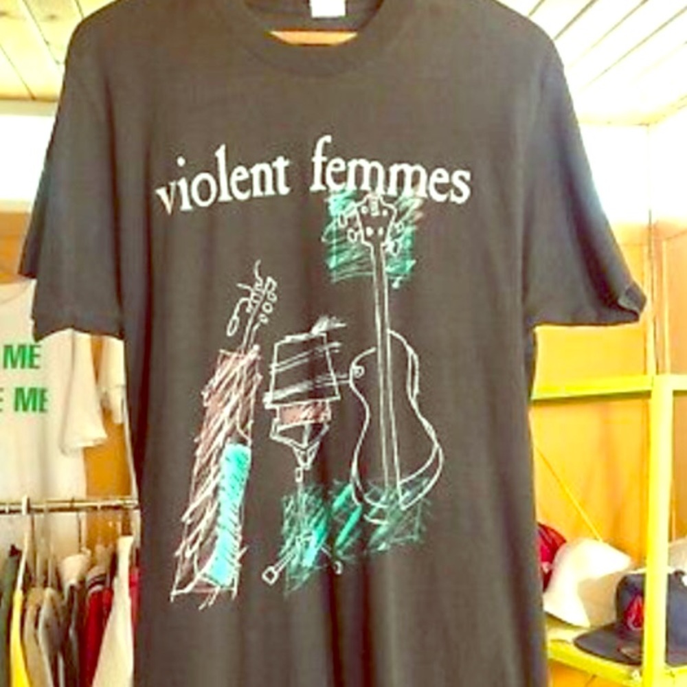 Original vintage Violent Femmes tour shirt